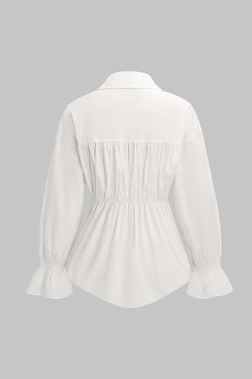 Harper Denim Panel Top